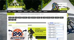 Desktop Screenshot of bmxbenatky.cz